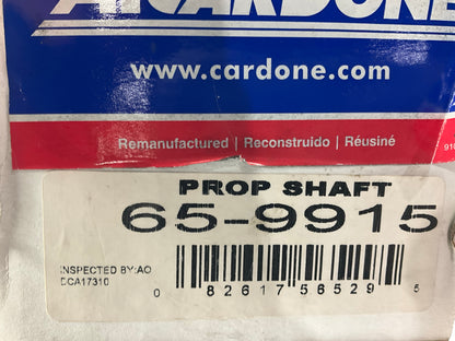 REMAN Cardone 65-9915 Front Driveshaft For 1987-1988 Toyota 4Runner, 1988 Pickup