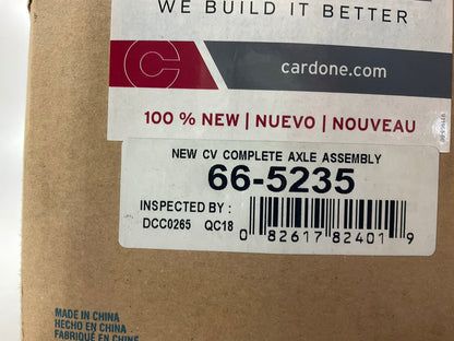 Cardone 66-5235 Front Left / Right CV Axle