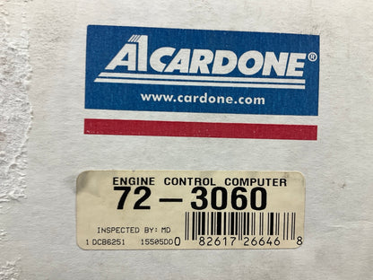 REMAN. Cardone 72-3060 Engine Computer Module ECM For 1987 Pulsar NX 1.6L CA16DE