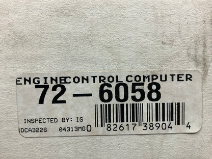 REMAN Cardone 72-6058 Engine ECM Control Module