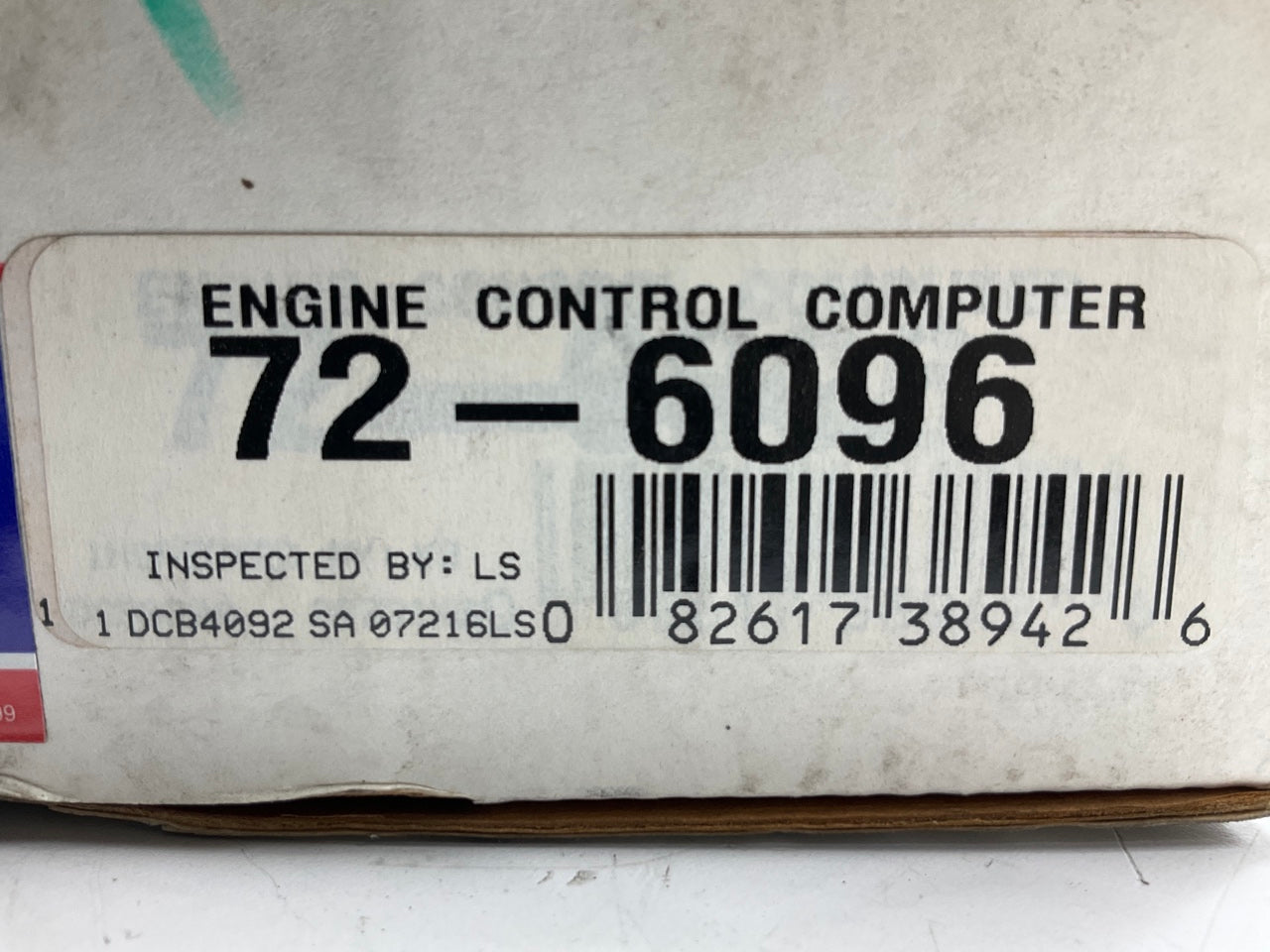 REMAN. Cardone 72-6096 Engine Control Module For 1987-1989 Dodge Colt 1.5L-L4