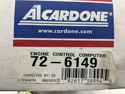 Cardone 72-6149 Engine Control Computer Module - 1989-1990 Colt Vista Wagon 4WD