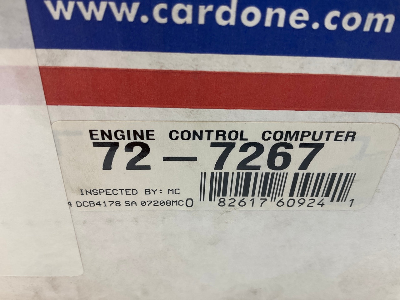 REMAN. Cardone 72-7267 Engine Control Computer Module ECM ECU 94-95 Aspire CALI