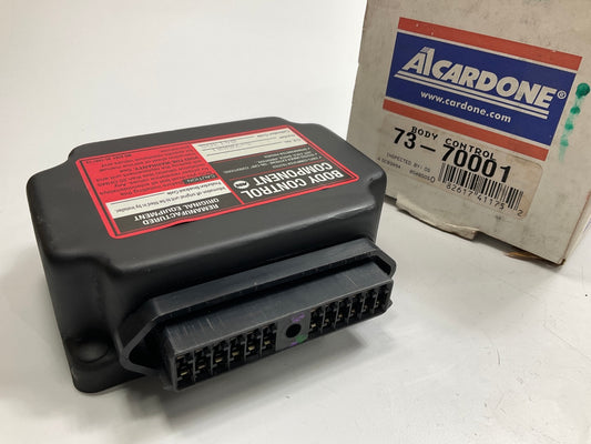 REMAN. Cardone 73-70001 Relay Control Module RCM - 1987-1988 Ford Taurus 2.5L