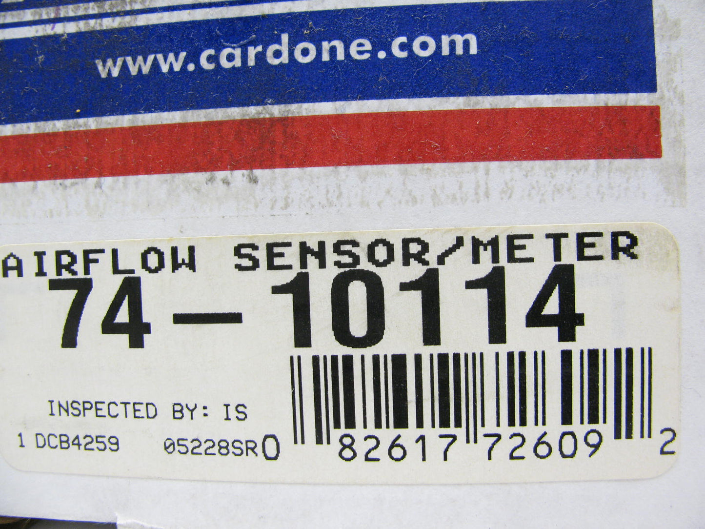 REMAN. Cardone 74-10114 MAF Mass Air Flow Sensor