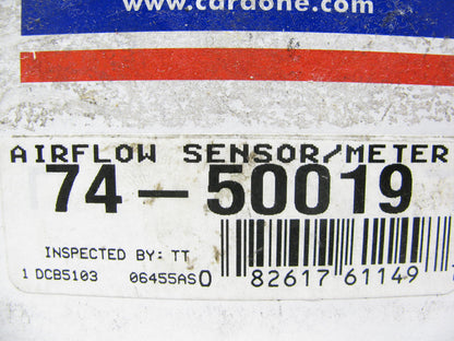 Mass Air Flow Sensor Cardone 74-50019 Reman