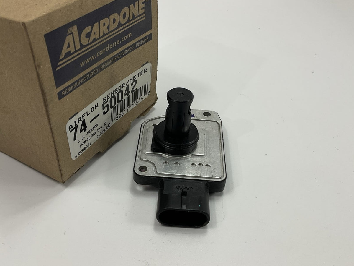 REMAN. Cardone 74-50042 MAF Mass Air Flow Sensor