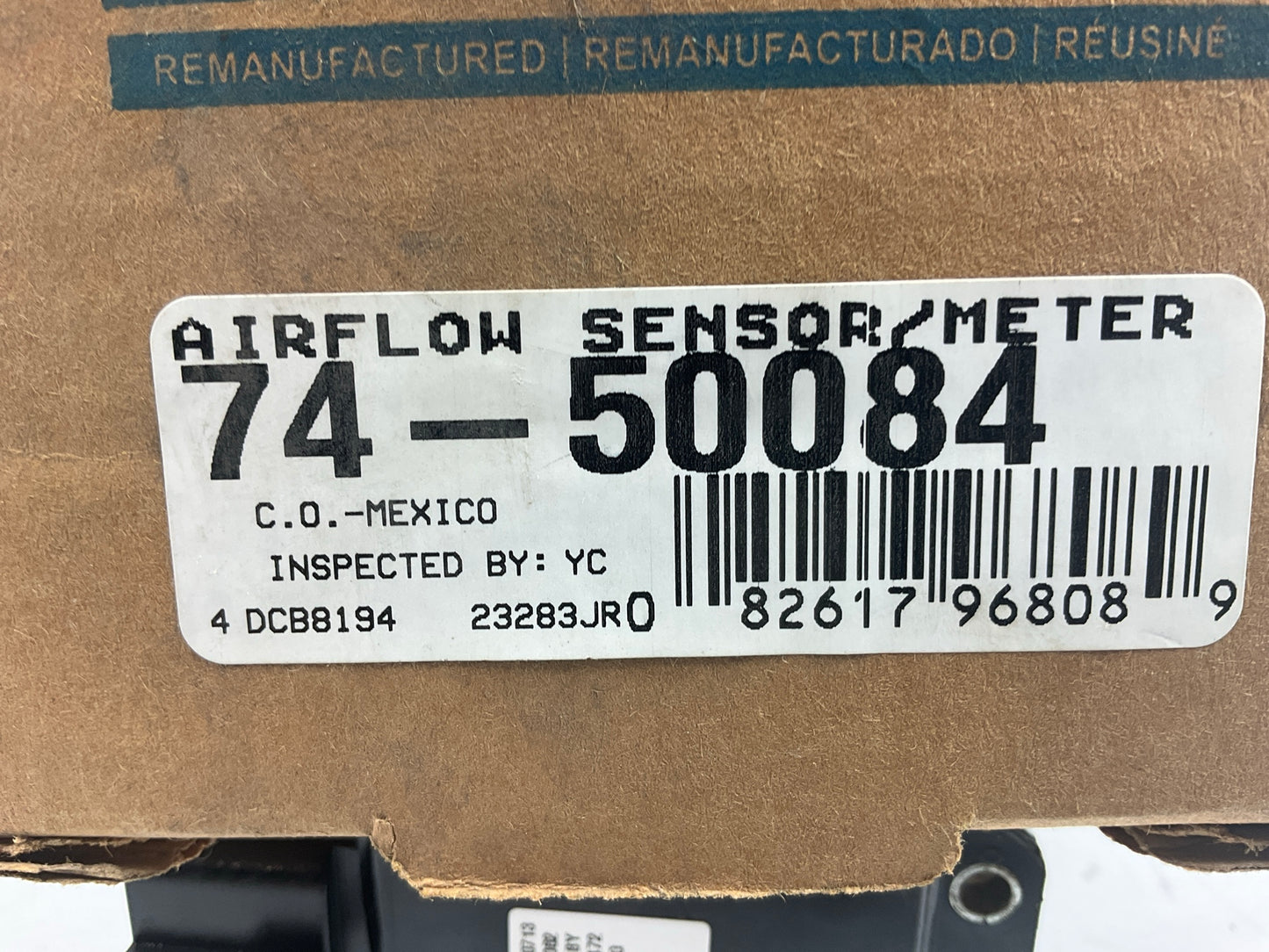 REMAN. Cardone 74-50084 MAF Mass Air Flow Sensor 2000-06 Mazda MPV 2.5L 3.0L-V6
