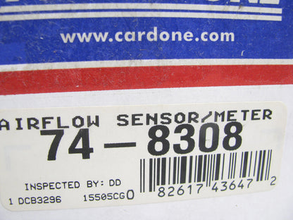 REMAN. Cardone 74-8308 MAF Mass Air Flow Sensor