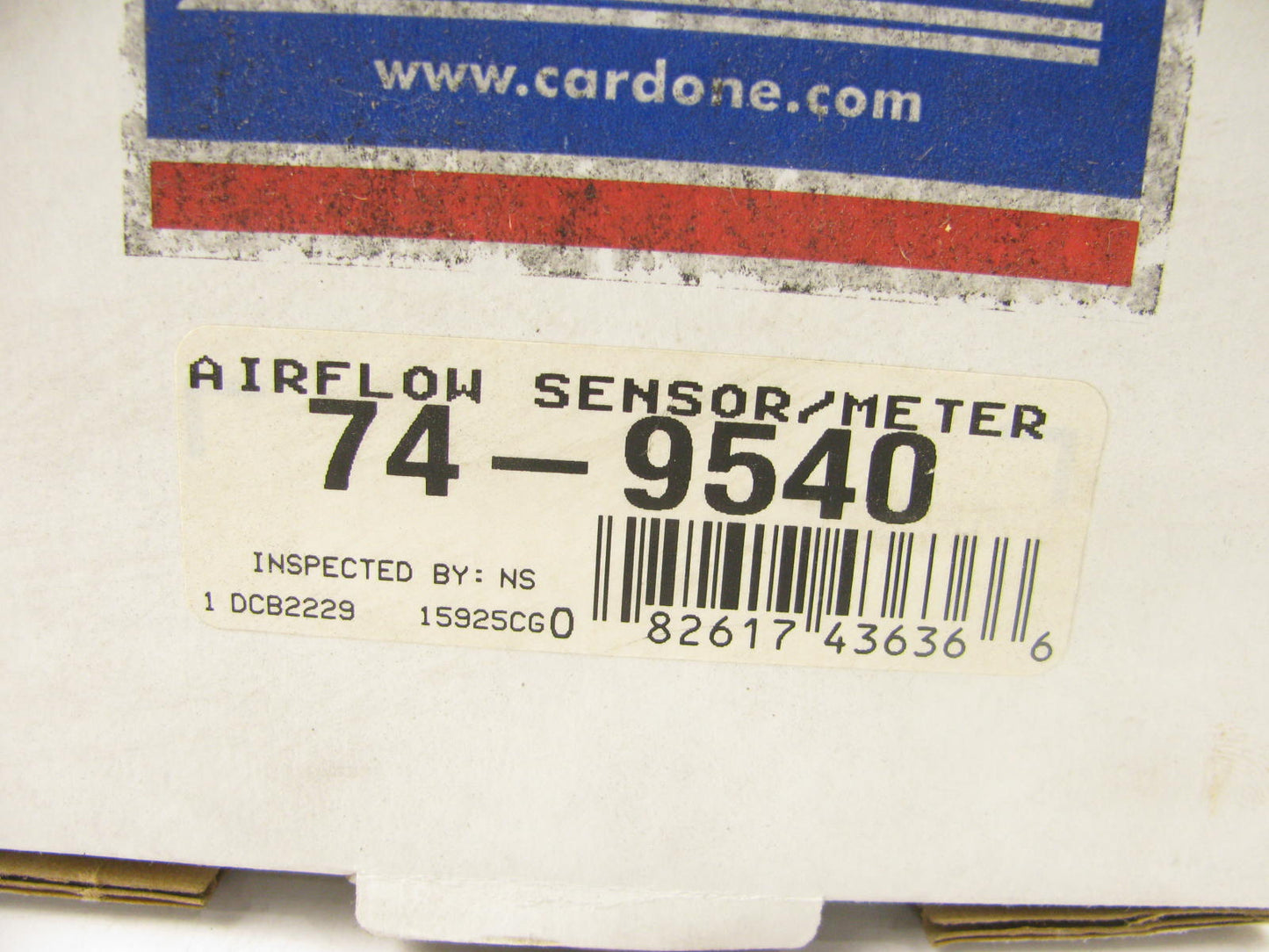 REMAN - Cardone 74-9540 MAF Mass Air Flow Sensor