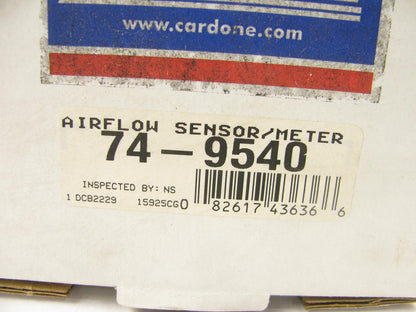 REMAN - Cardone 74-9540 MAF Mass Air Flow Sensor