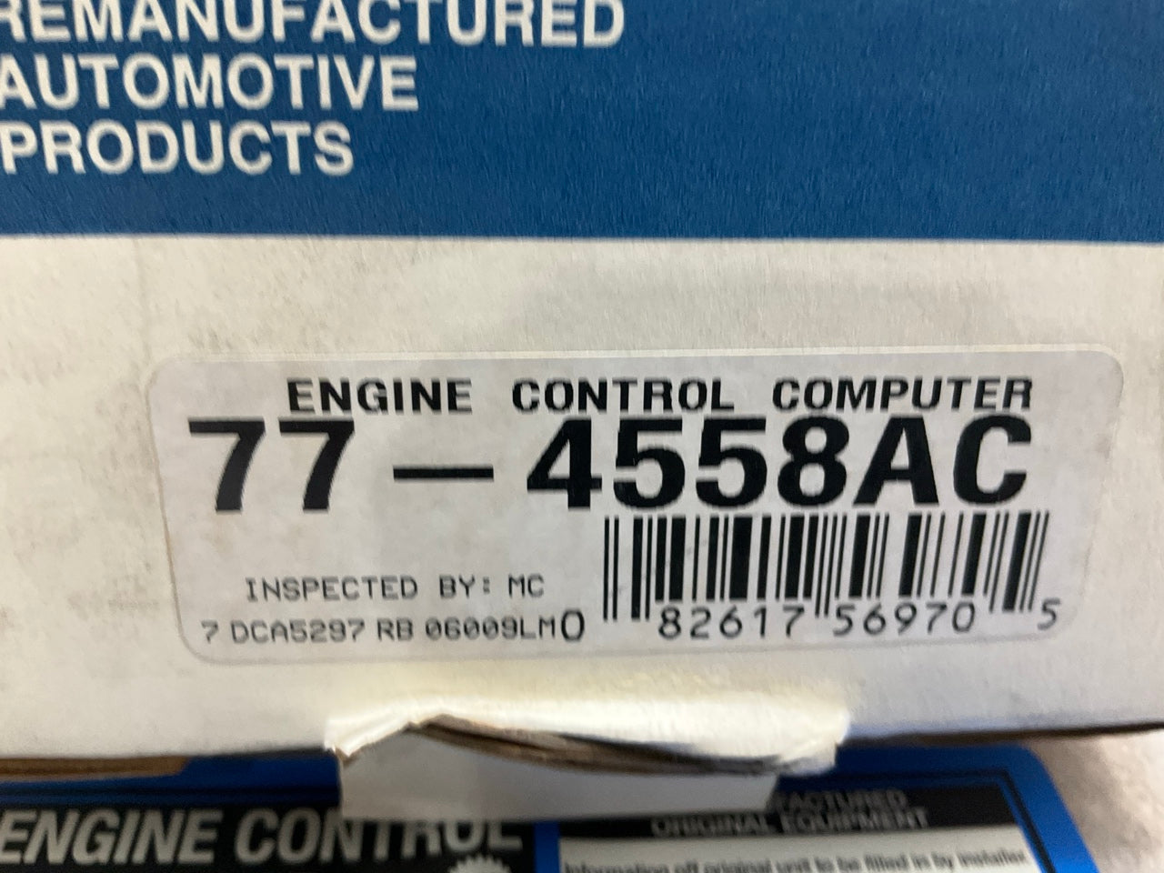 REMAN. Cardone 77-4558AC Engine Control Computer Module ECM 92-93 Geo Storm CALI