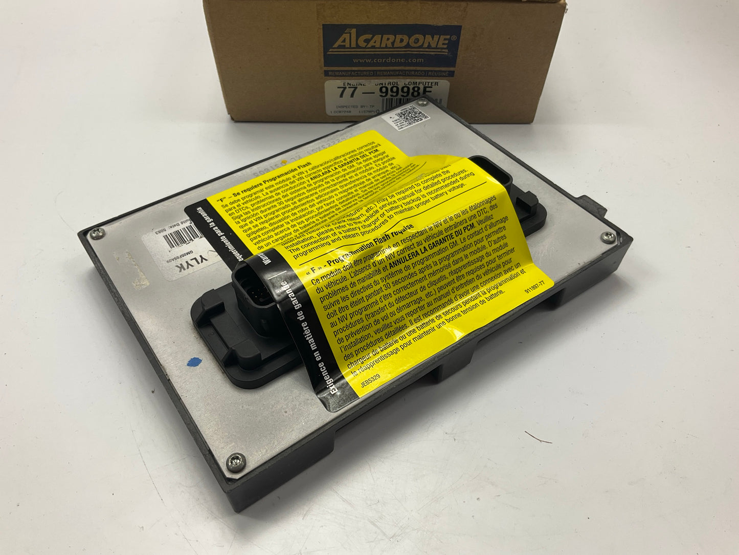 REMAN. Cardone 77-9998F Engine Control Module (ECM)