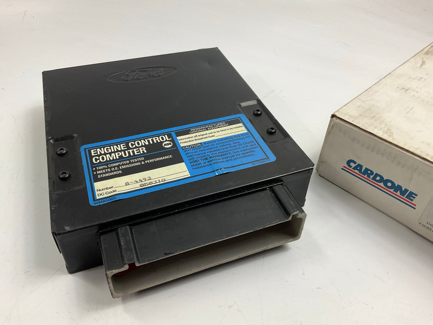 REMAN. Cardone 78-4493 Engine Control Module 1985-1986 Tempo & Topaz 2.3L AUTO