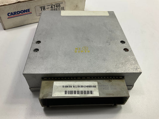 Cardone 78-4746 Engine Computer Control Module ECM ECU 89-90 Escort 1.9L MANUAL