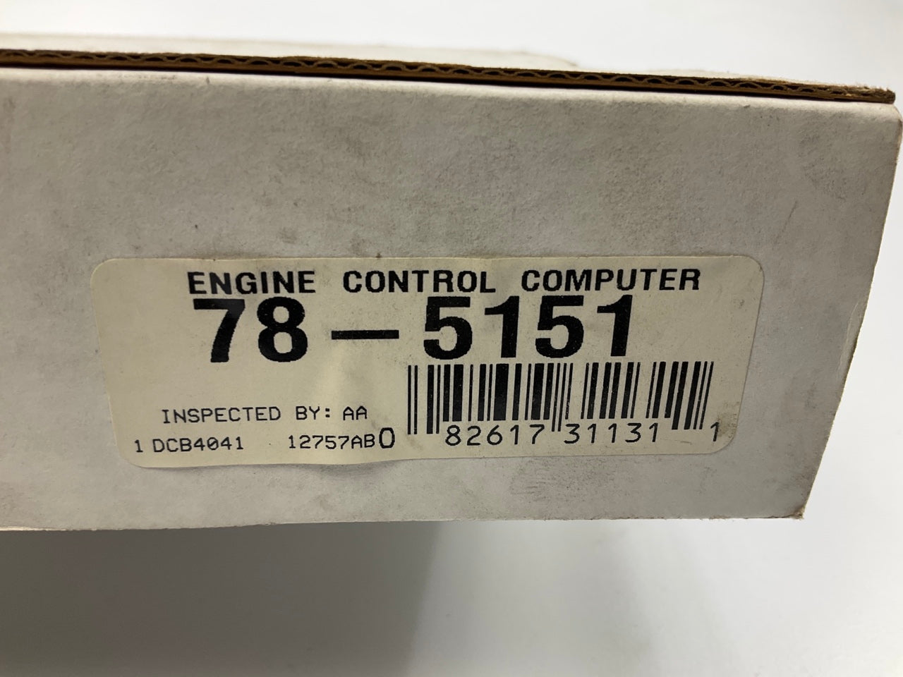 REMAN. Cardone 78-5151 Engine Control ECM Computer ECU - 1993 Escort 1.9L Manual