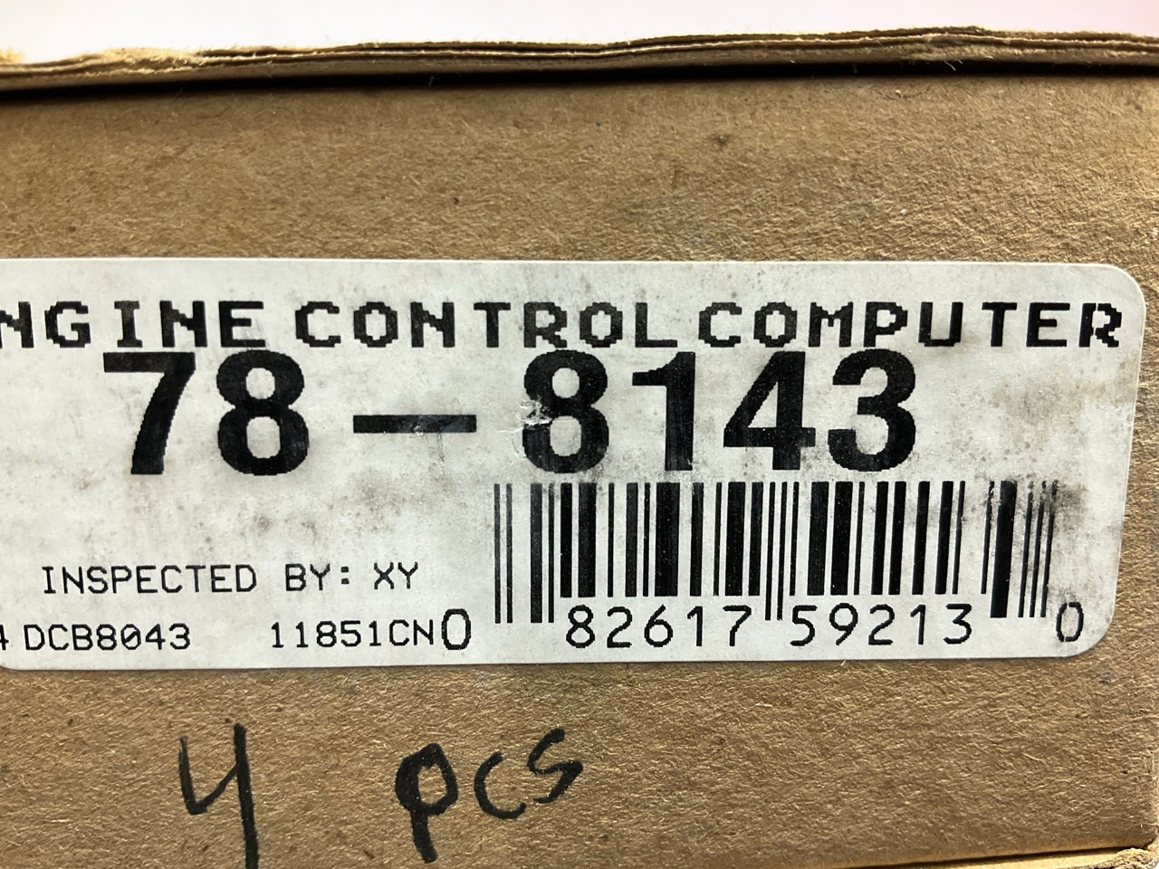 REMAN. Cardone 78-8143 Engine Control Computer ECM ECU - 1997 Probe 2.0L Manual