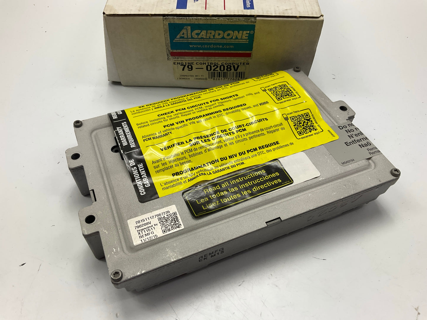 REMAN. Cardone 79-0208V Engine Control Module (ECM) For 2002 Dodge Ram 1500 3.7L