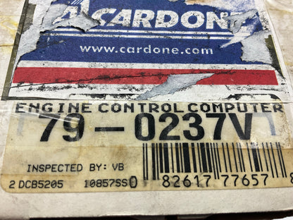 REMAN. Cardone 79-0237V Engine Control Module (ECM) For 2001 Dodge Dakota 5.9L