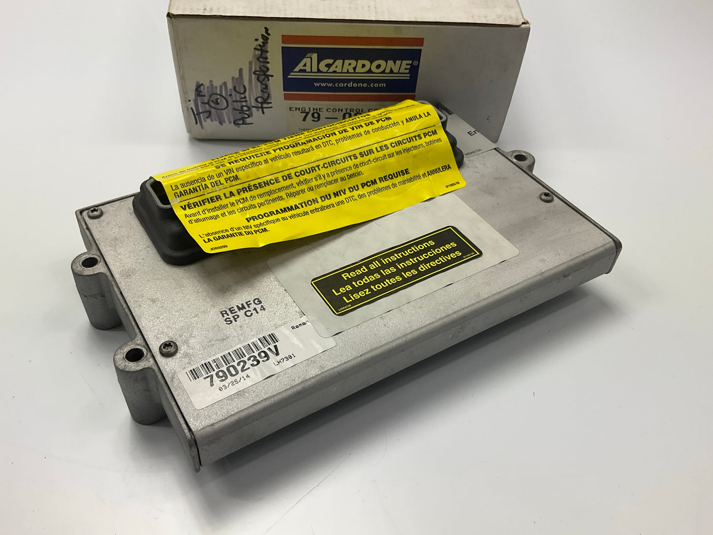 REMAN. Cardone 79-0239V Engine Control Module (ECM) For 2001 Dodge Dakota 4.7L