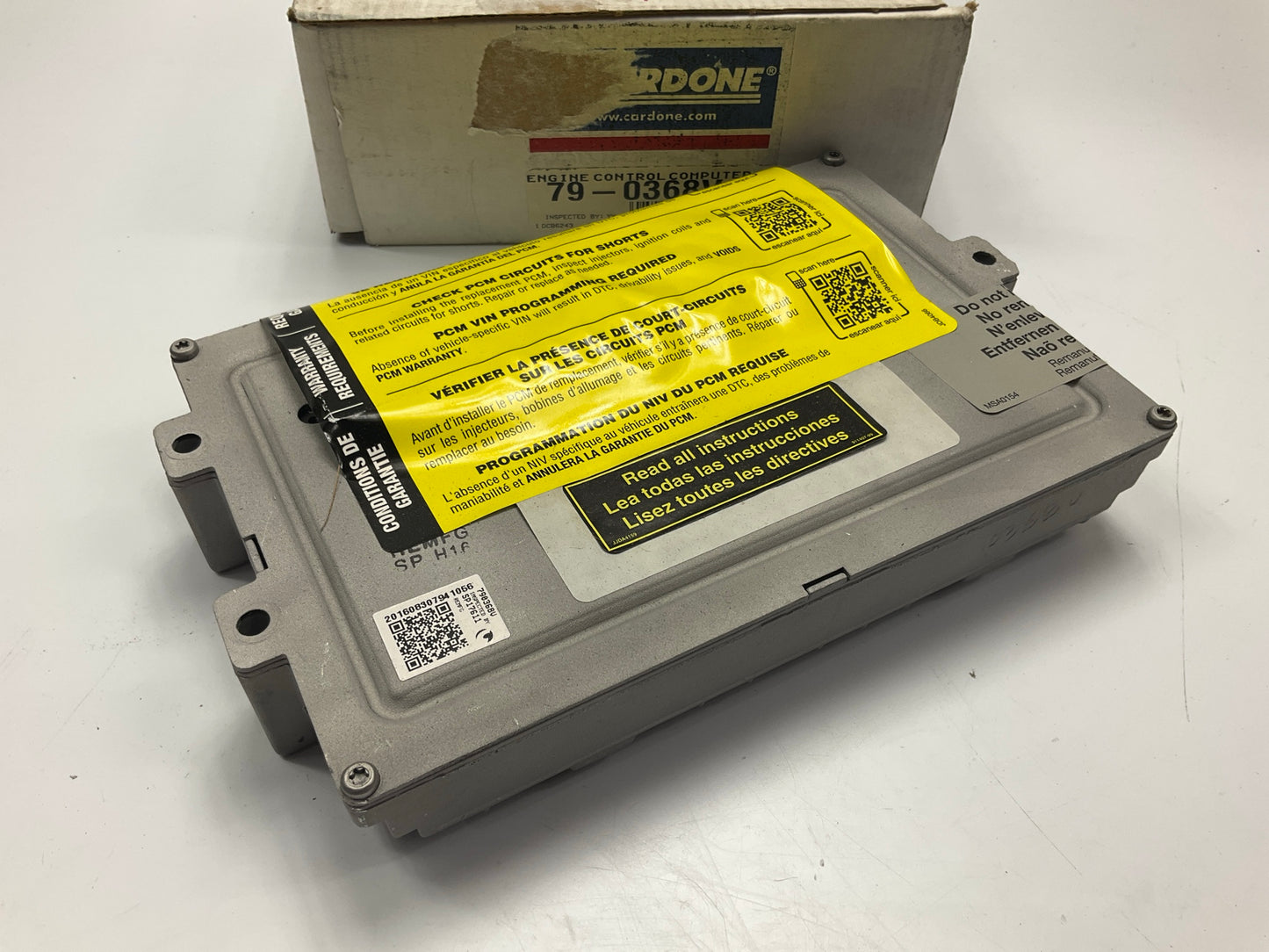 REMAN. Cardone 79-0368V Engine Control Module For 2000 Dodge Ram 1500 5.2L-V8
