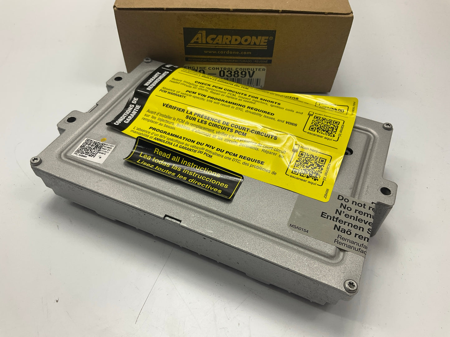 REMAN. Cardone 79-0389V Engine Control Module For 2000 Dodge Ram 2500 Van 5.2L