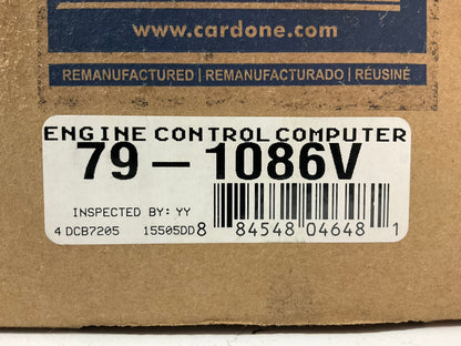 REMAN. Cardone 79-1086V Engine Control Computer ECM For 02 Chrysler Sebring 2.7L
