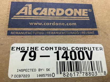 REMAN. Cardone 79-1400V Engine Control Module For 2000 Ram 3500 5.9L-V8 Manual