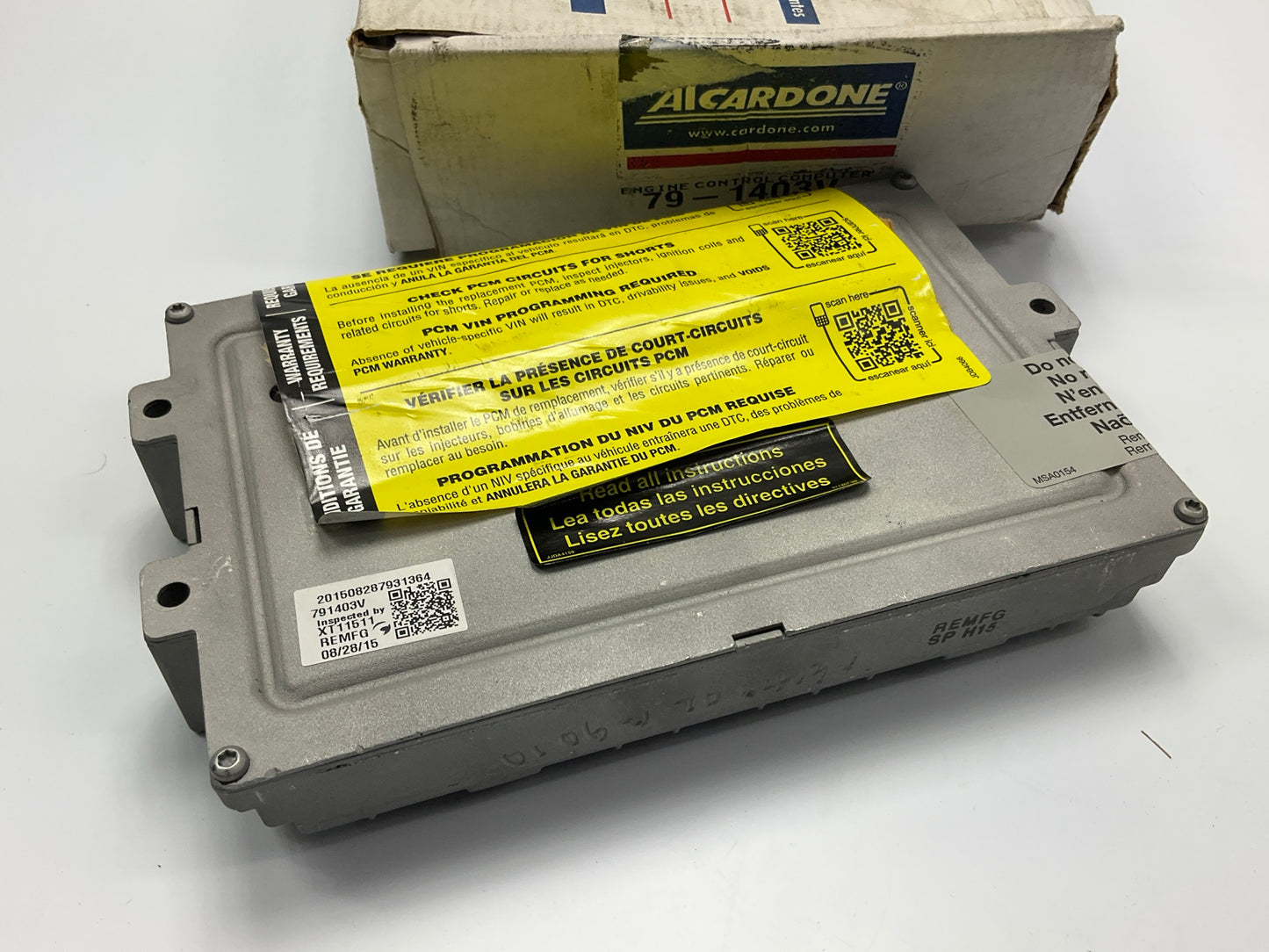 REMAN. Cardone 79-1403V Engine Computer For 2000 Dodge Ram 3500 Van 5.9L-V8