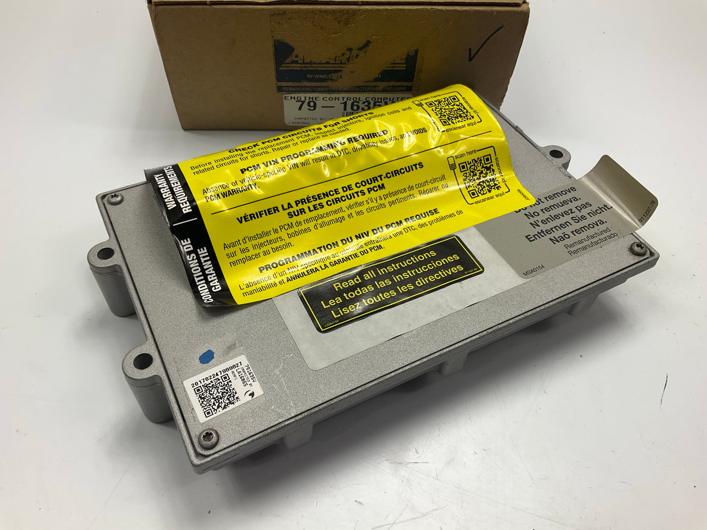 REMAN. Cardone 79-1635V Engine Control Module For 2000 Jeep Cherokee 4.0L CALI