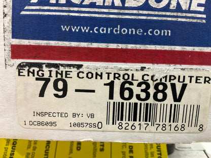 Cardone 79-1638V Engine Computer Control Module ECM 00 Grand Cherokee 4.0L OHV