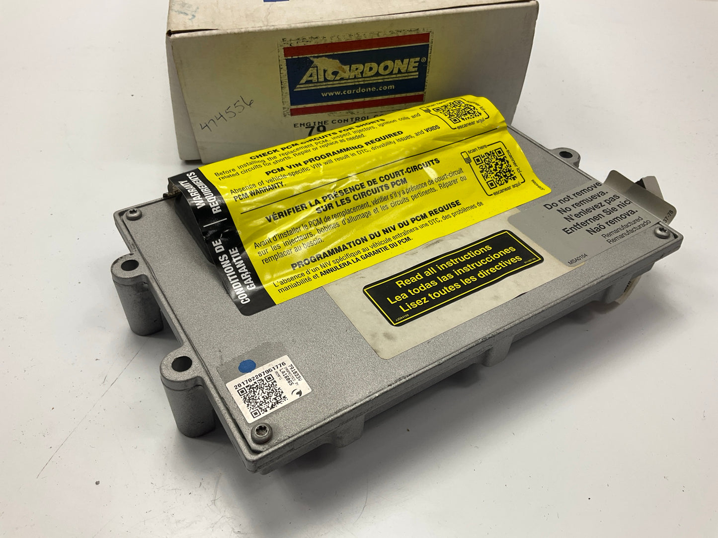 REMAN. Cardone 79-1833V Engine Control Module (ECM) For 2002 Grand Cherokee 4.0L
