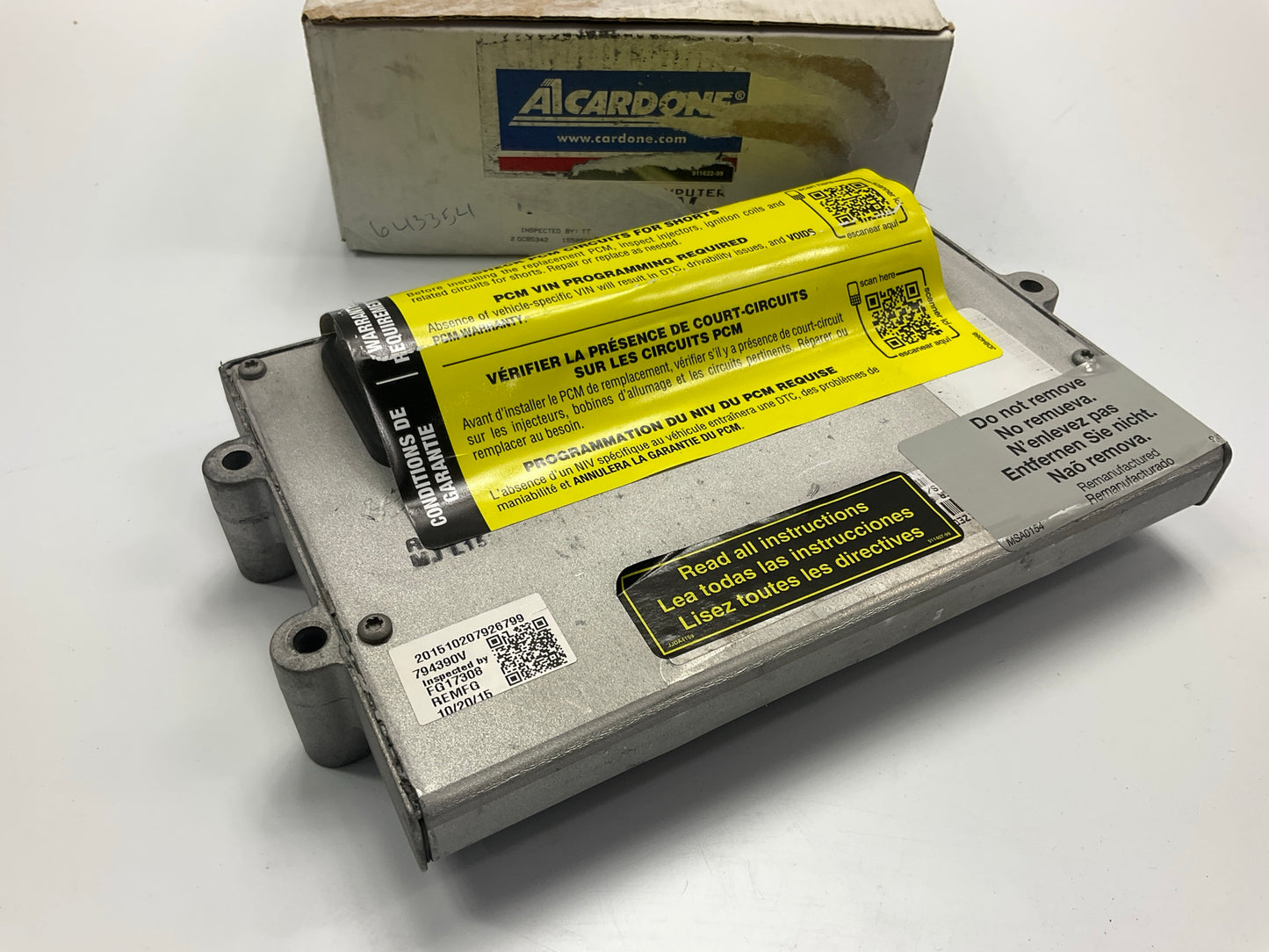 REMAN Cardone 79-4390V Engine Control Module (ECM) For 1999 Dodge Dakota 5.9L-V8