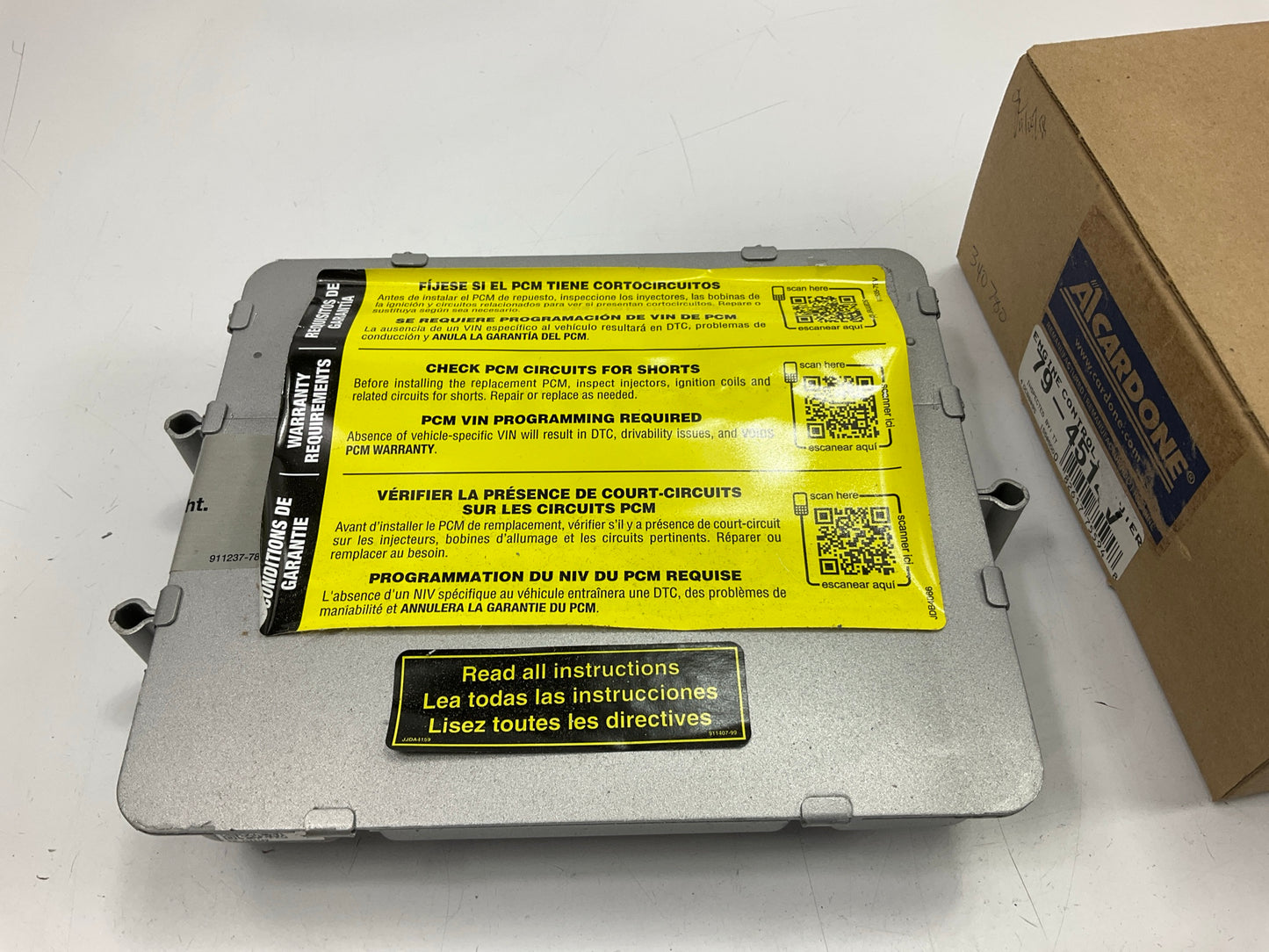 Cardone 79-4514V Engine Computer Control Module ECM 98 Grand Cherokee 4.0L OHV