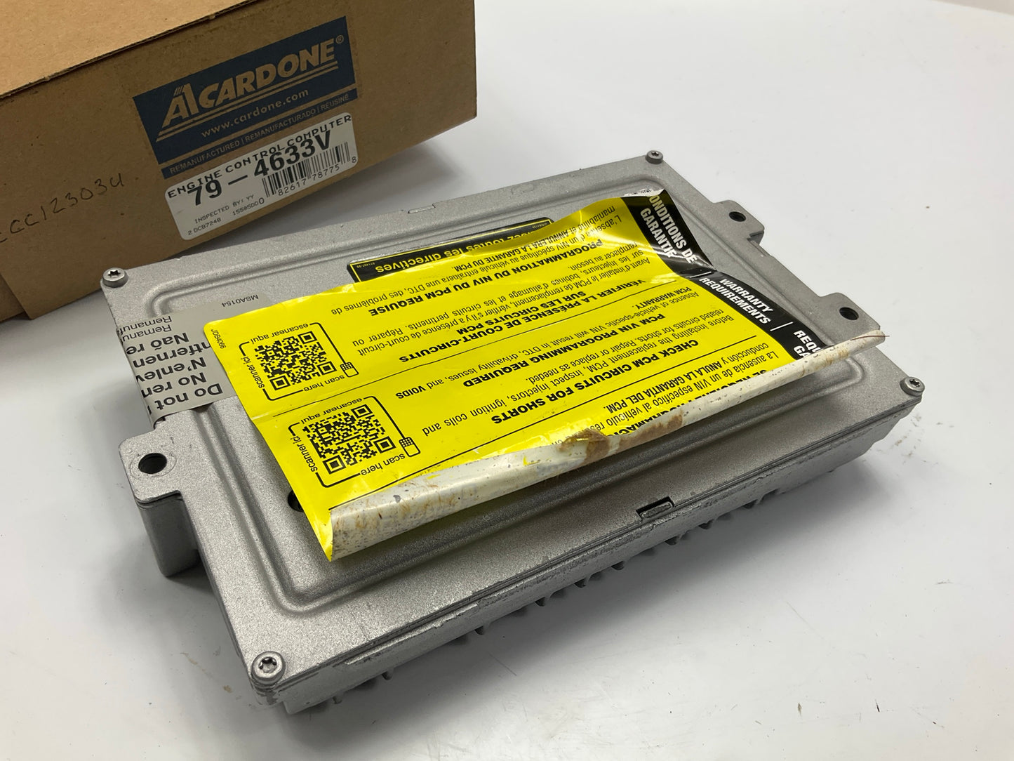 REMAN. Cardone 79-4633V Engine Control Module (ECM) For 2003 Grand Cherokee 4.0L