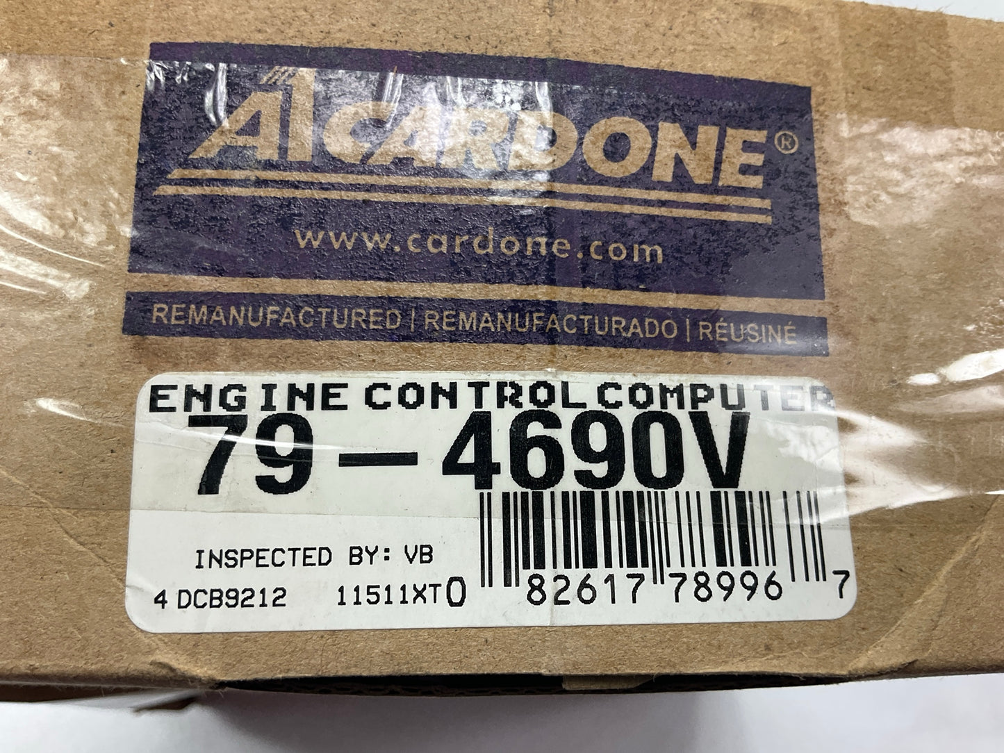 REMAN Cardone 79-4690V Engine Computer Control Module ECM 01 Grand Cherokee 4.7L