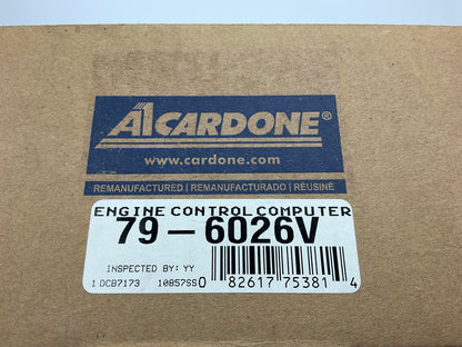 REMAN. Cardone 79-6026V Engine Control Module (ECM) For 1998 Dodge Stratus 2.5L