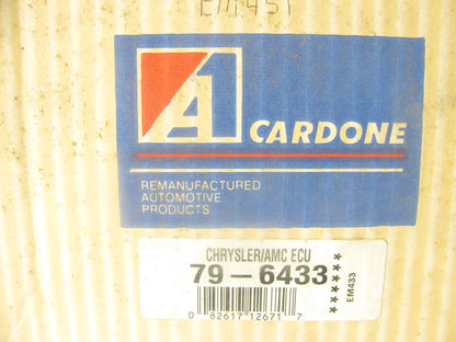 Cardone 79-6433 Engine Control Computer Module ECU ECM PCM - Automatic Trans.