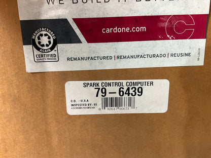 REMAN Cardone 79-6439 Engine Computer Control Module (ECM), For Manual Trans