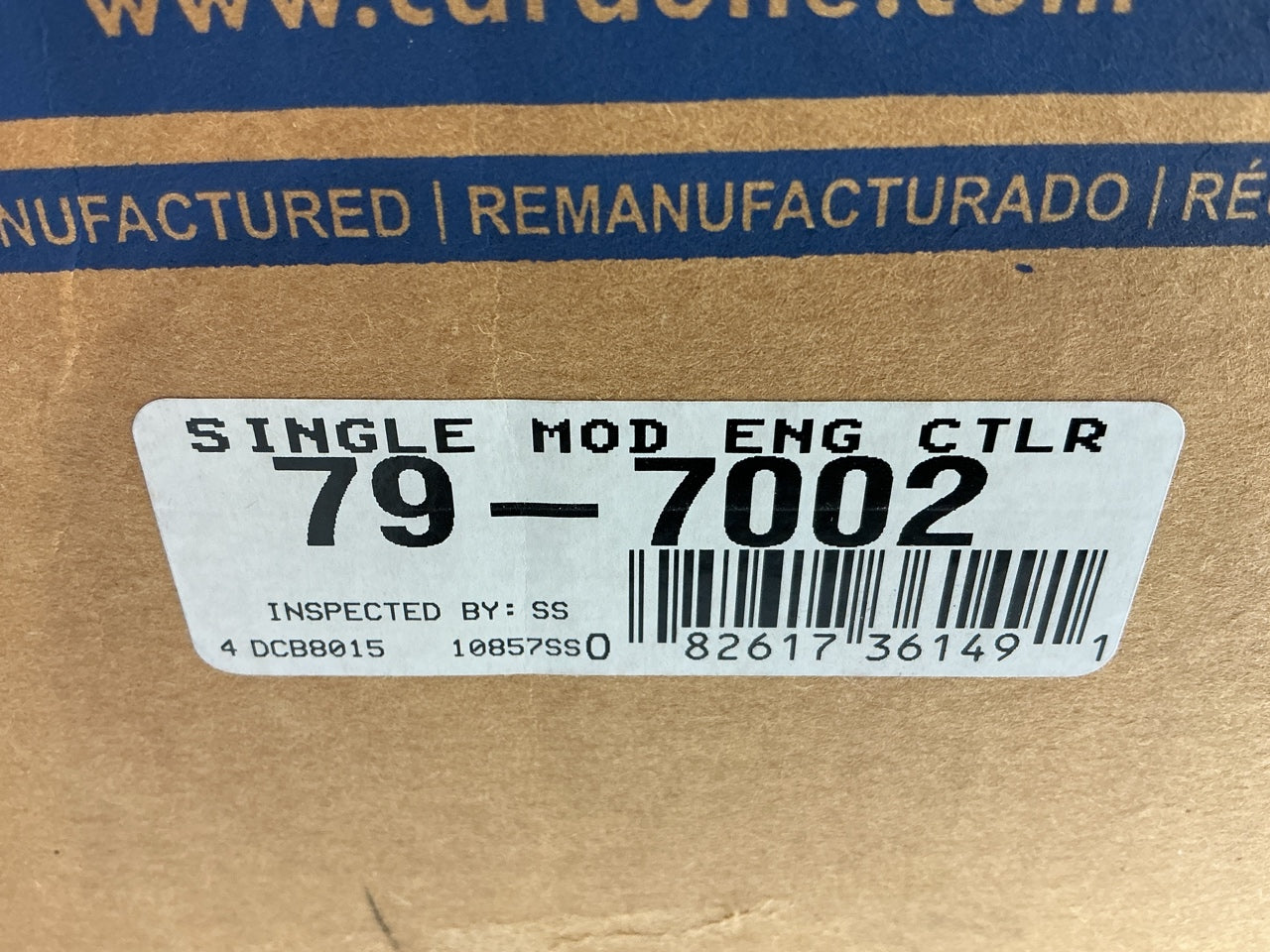 REMAN. Cardone 79-7002 Engine Control Computer Module ECM ECU