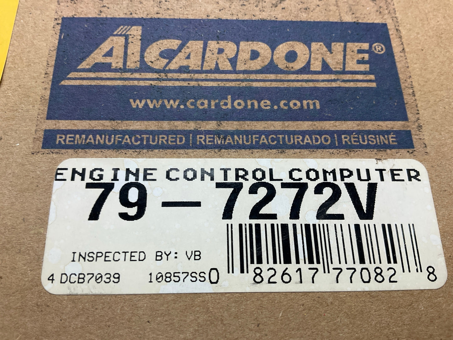 REMAN. Cardone 79-7272V Engine Control Module For 1999 Grand Caravan 3.3L CALI