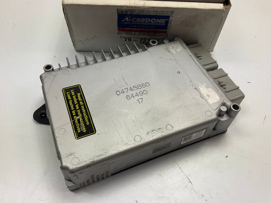 REMAN. Cardone 79-7274V Engine Control Module (ECM) For 2000 Caravan 2.4L-L4