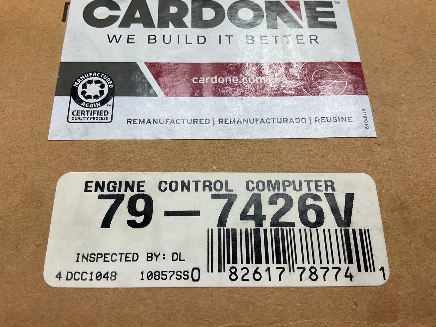 REMAN. Cardone 79-7426V Engine Control Module (ECM) For 2002 Grand Caravan 3.8L