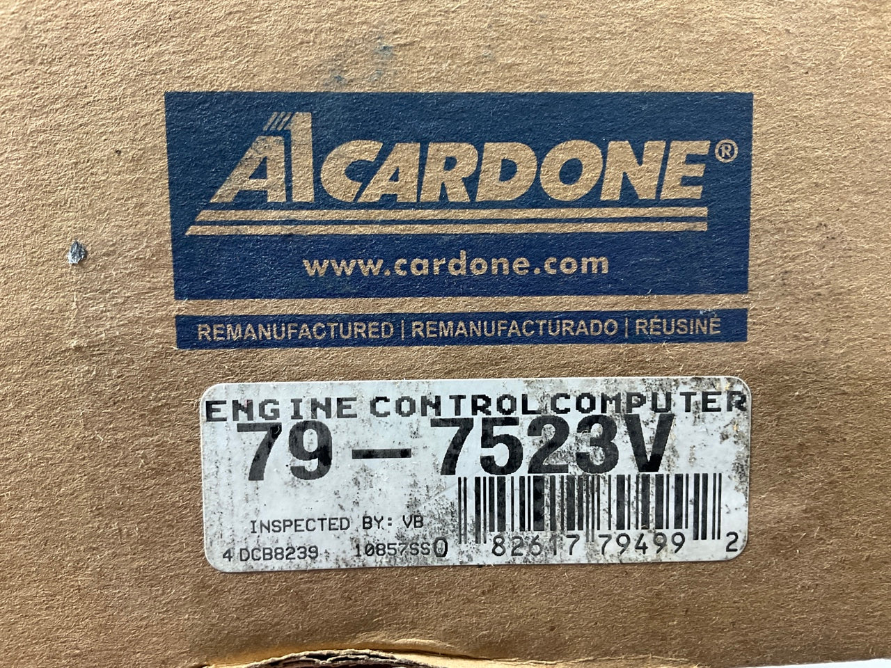 REMAN. Cardone 79-7523V Engine Control Module (ECM) Computer ECU