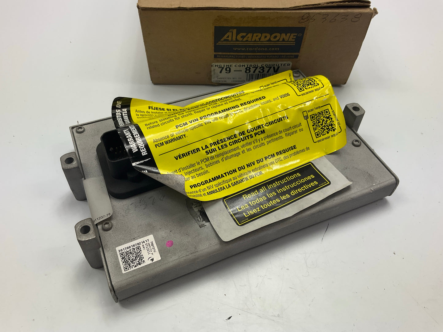REMAN. Cardone 79-8737V Engine Control Module (ECM) For 2003 Dodge Ram 1500 4.7L