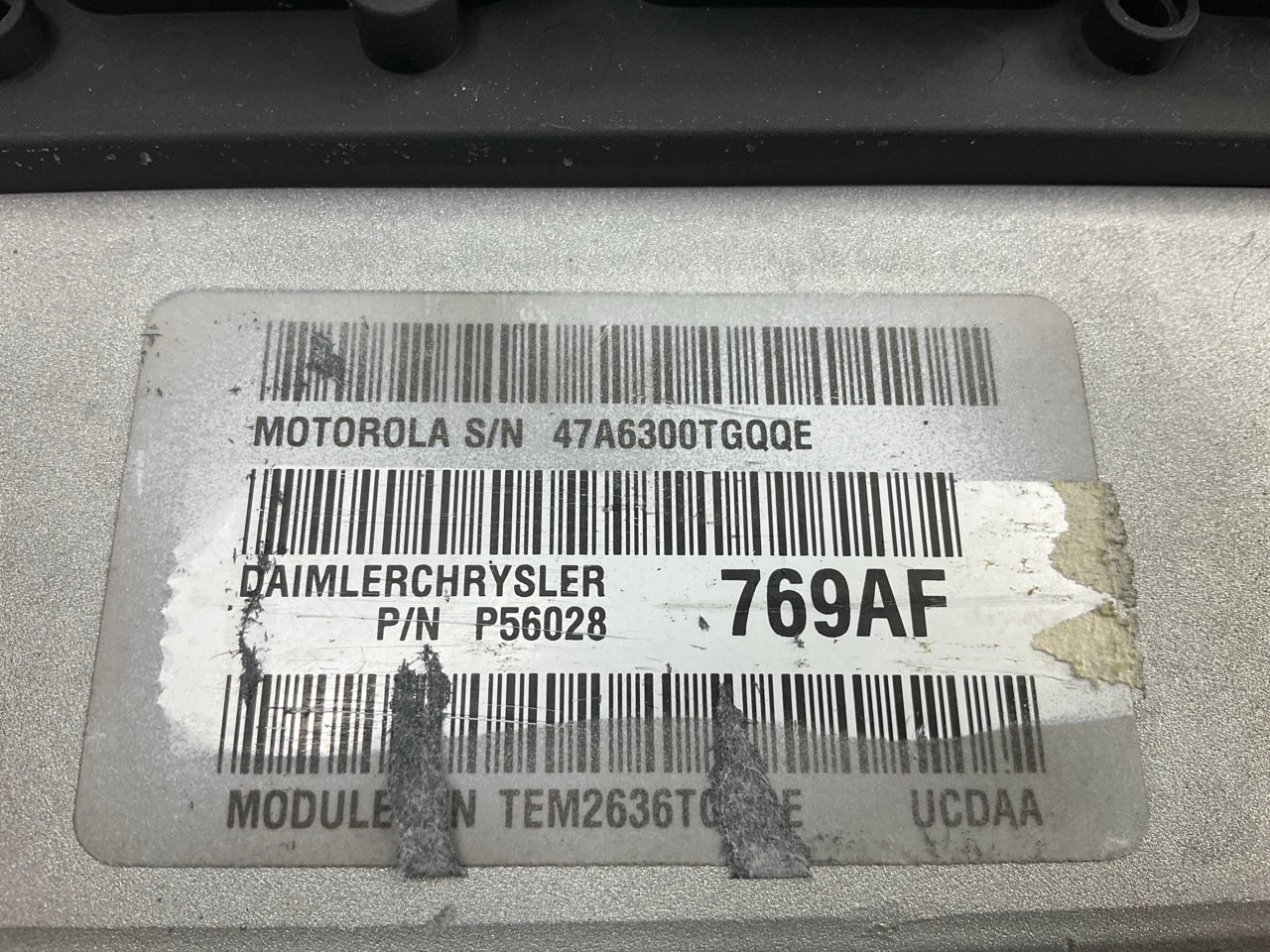 Damaged Connector, Programming Required Cardone 79-8769V Engine Computer ECM ECU