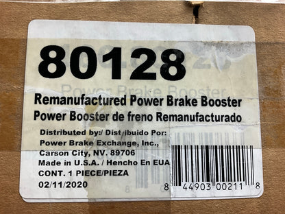 REMAN. Cardone 80128 Power Brake Booster