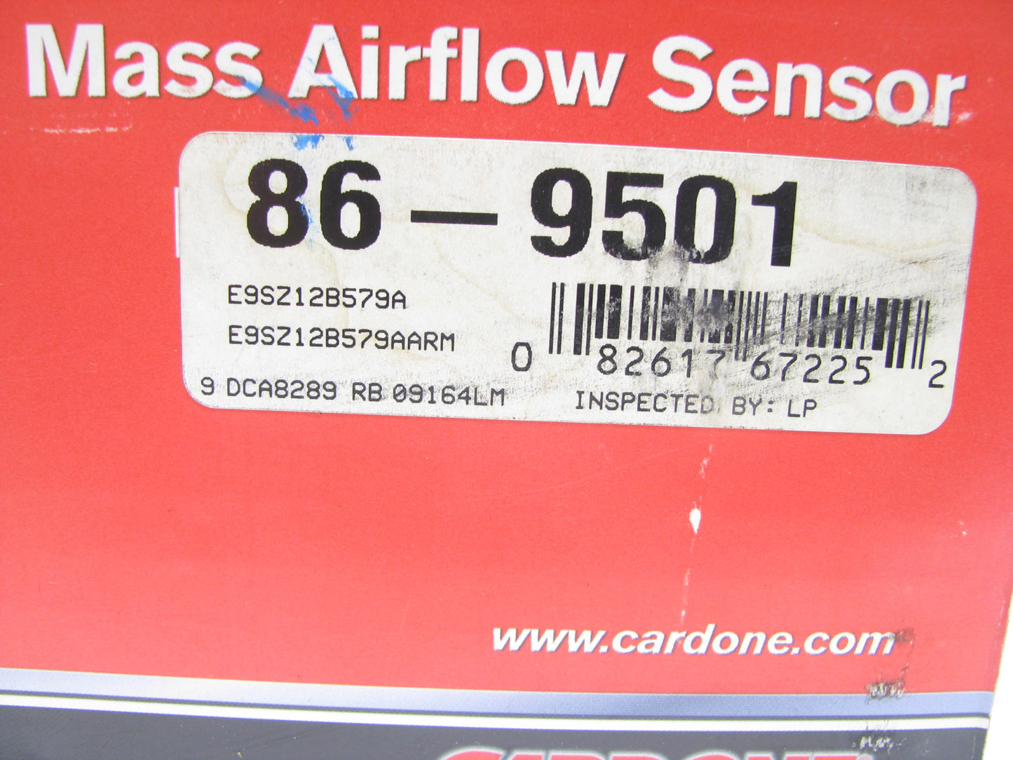 Cardone 86-9501 MAF Mass Air Flow Sensor 1989-1990 Ford Thunderbird Supercoupe