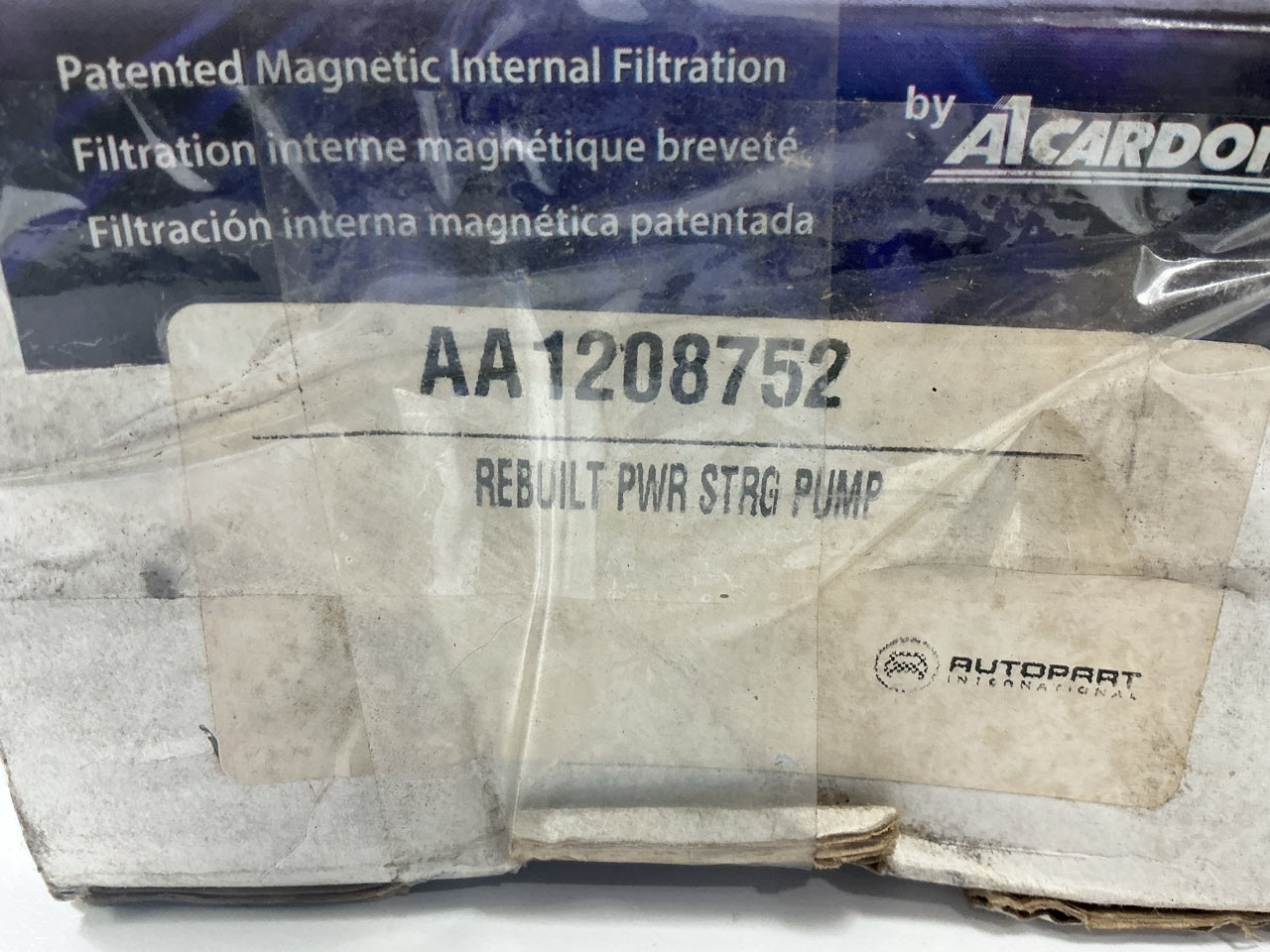 REMAN. Cardone AA1208752 Power Steering Pump 20-8752