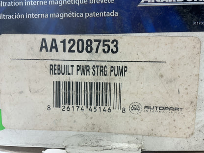 REMAN. Cardone AA1208753 Power Steering Pump - 1997-1998 Chevy Astro 4.3L V6